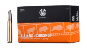 RWS 9,3x62 Cineshot  12,7g / 196 gr